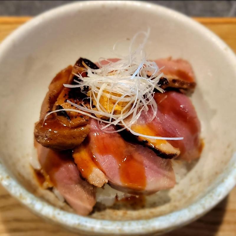 鴨ロース丼(RAMEN MATSUI)