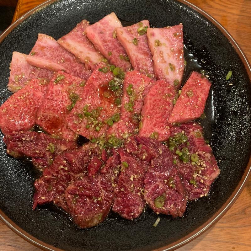 カルビ　ロース　ミノ(大盛苑 )