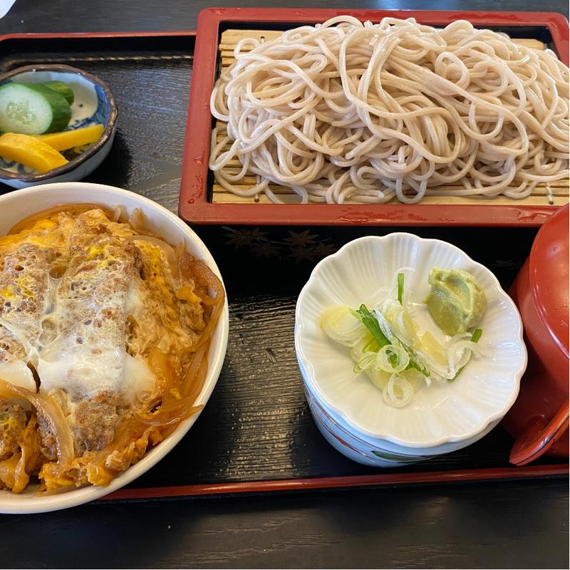 かけ、かつ丼ミニ(小月庵 （コゲツアン）)