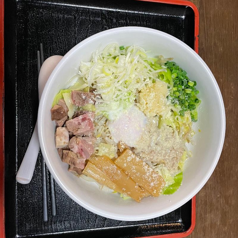 汁なしまぜそば(麺家 九十九 )