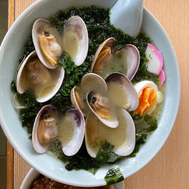 あさりバターラーメン(おいかわ食堂 )