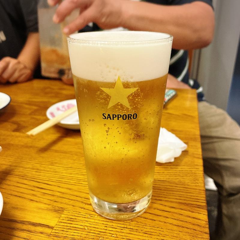 生ビール(まえだや )