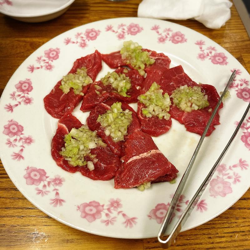 ラムネギ塩（網焼き）　1人前(まえだや )