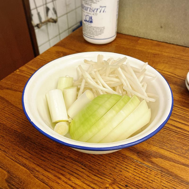 追加 野菜（もやし・玉ネギ・長ネギセット）(まえだや )