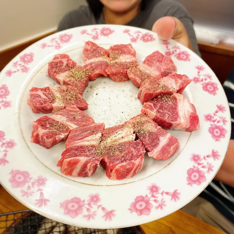 ラム肩ロース（網焼き）　1人前(まえだや )