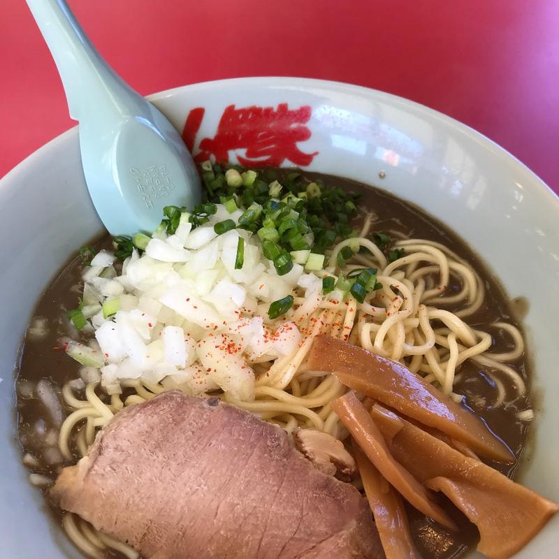 鬼煮干しラーメン(ラーメン山岡家 音羽蒲郡店)