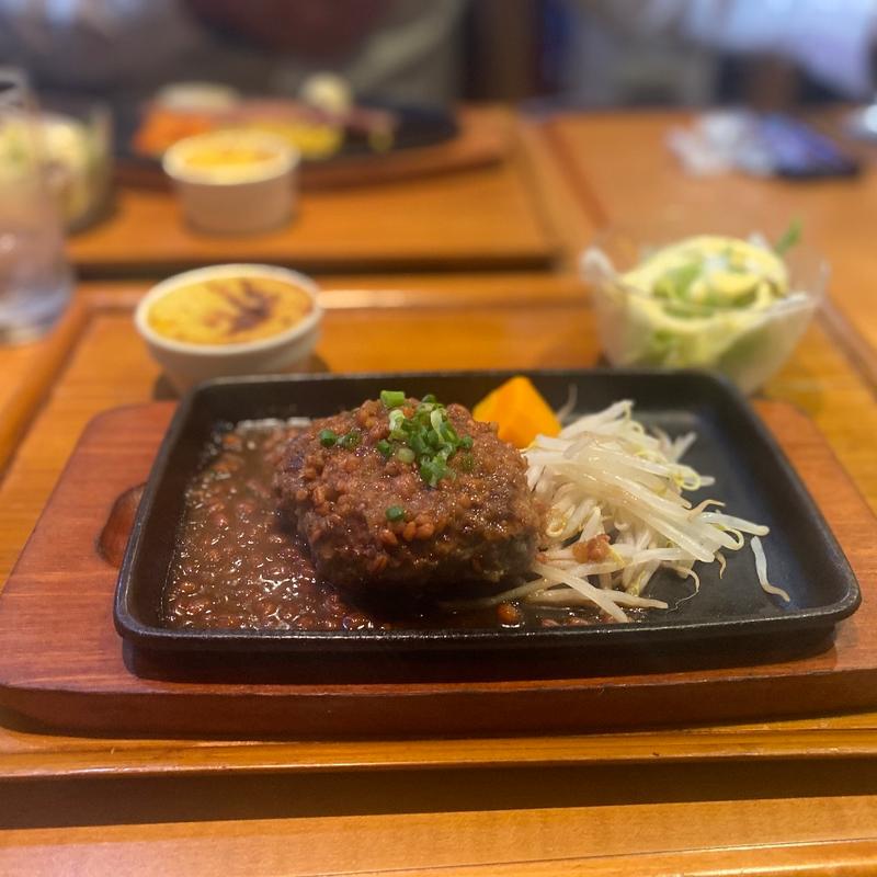 モロミハンバーグ300g(ステーキハウス　スリーロイン （Three Loin）)