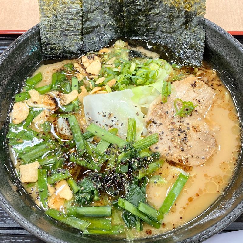 黒マー油ガーリック豚骨醤油(横浜八景樓 MEGAドン・キホーテUNY東海通FS店)