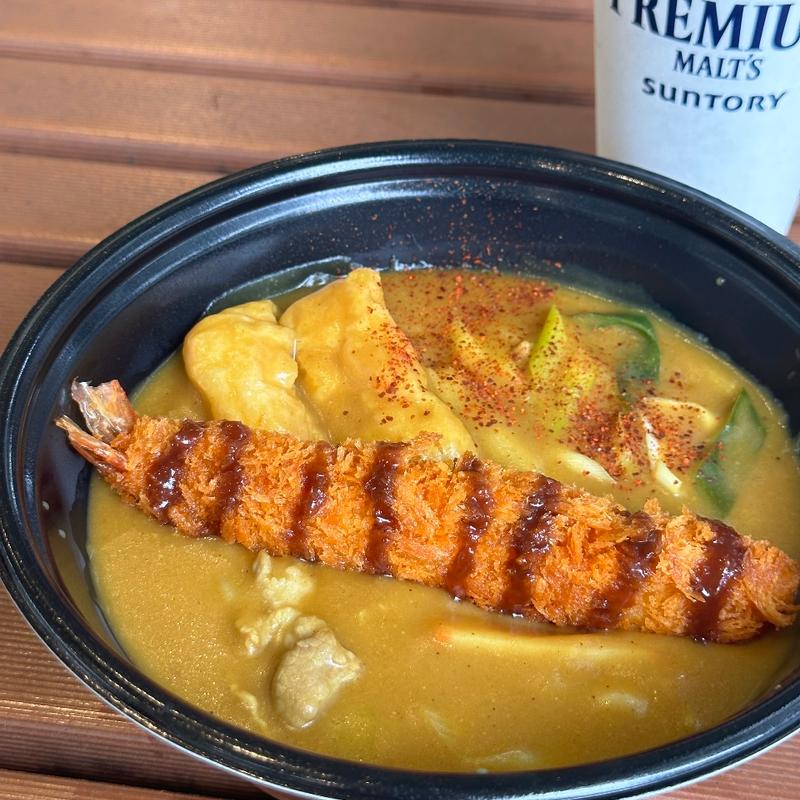 名物カレーきしめん(若鯱家 東山動植物園店)