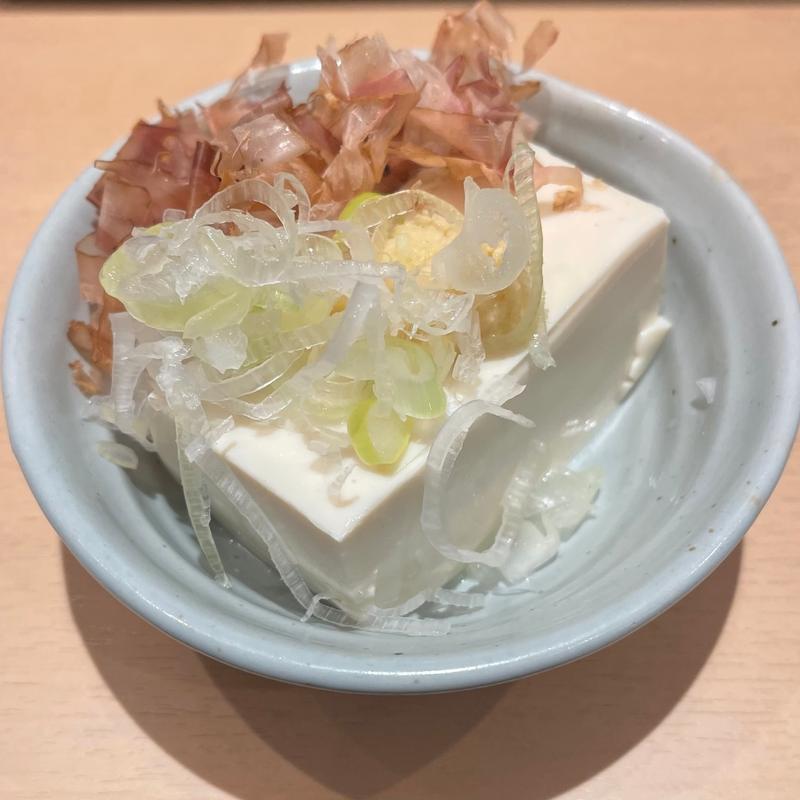 冷やっこ(ほていちゃん 立川南口店)