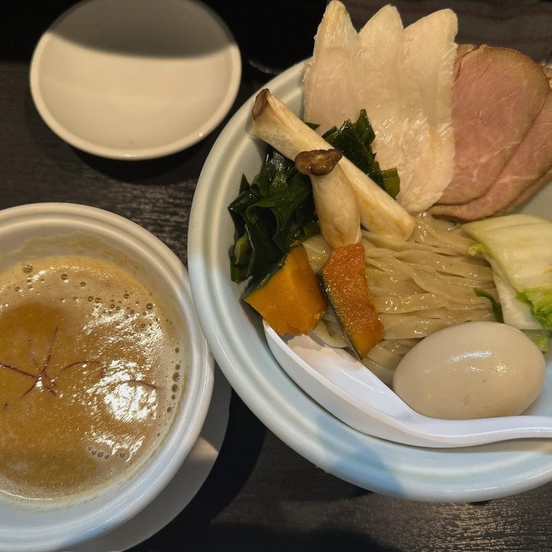 雲丹つけ麺特製(らーめん三極志)