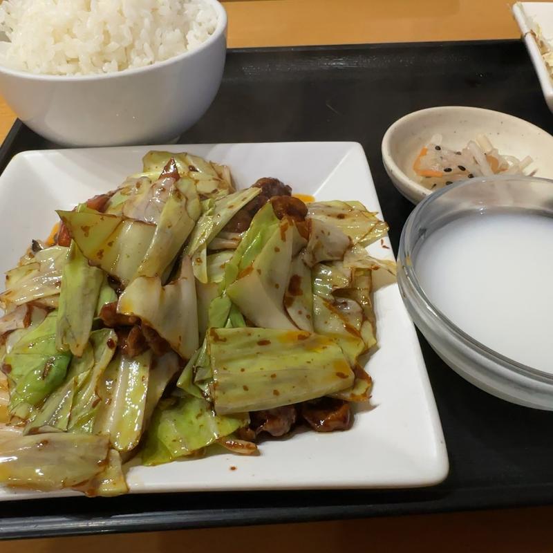 回鍋肉定食(中華料理 長安 )