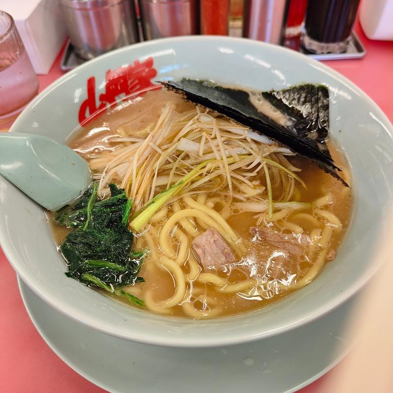 ネギラーメン (醤油)(ラーメン山岡家 大谷地店)