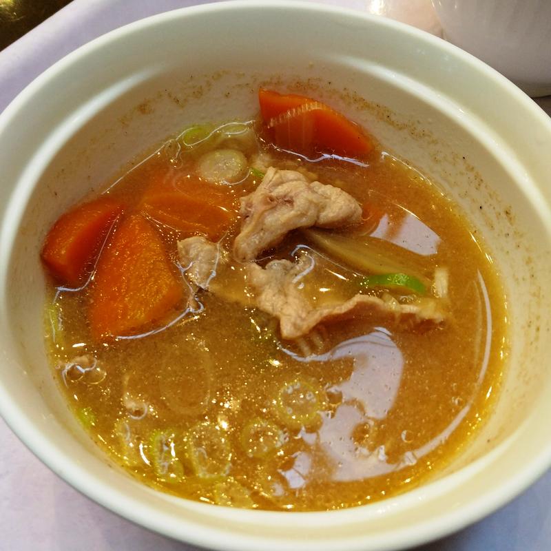 豚汁(北海道大学生協 レストランポプラ)