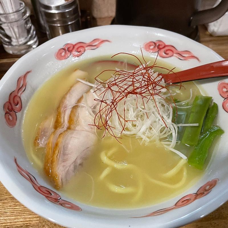 鶏白湯ラーメン(麺酒処 ぶらり)