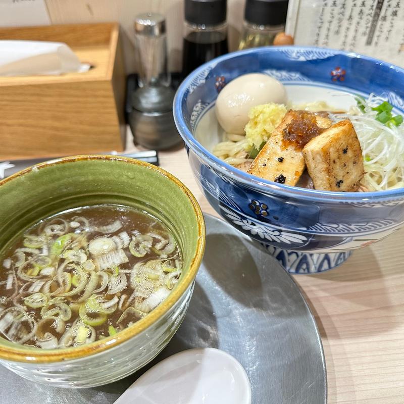 南三陸のカジキつけ麺(ラーメン専科 竹末食堂)
