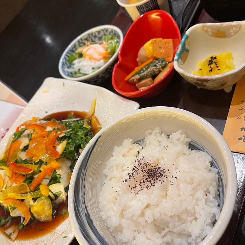 カツオのたたき御膳(みき日楽哩)