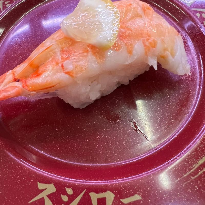 蒸しエビ(スシロー 経堂店)