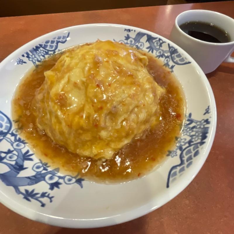 天津飯(バーミヤン栄上郷店)