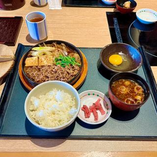 牛すき焼き定食(お肉130g)(鈴のれん 春日井店 )