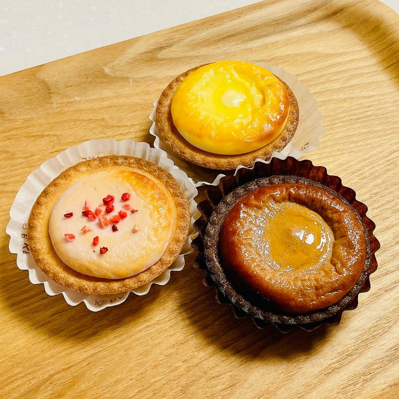 チーズタルト食べ比べセット(BAKE CHEESE TART 池袋店)