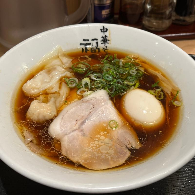 中華そば贅の盛り(中華そば福味 東京駅KITTE店)