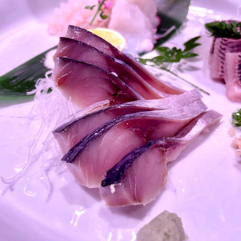 金華鯖の刺身(すし哲 （すしてつ）)