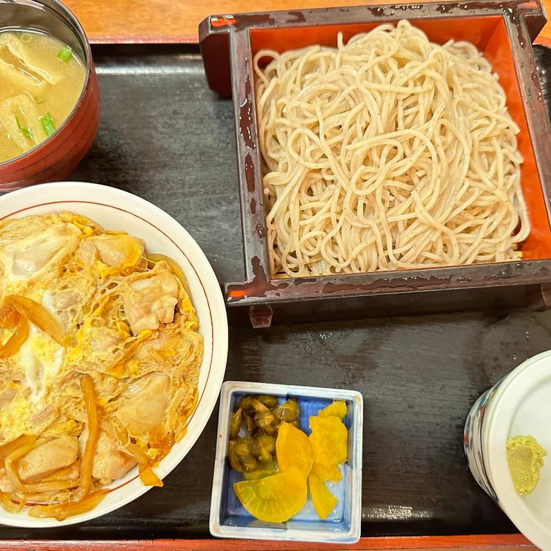 親子丼セット(福寿庵)