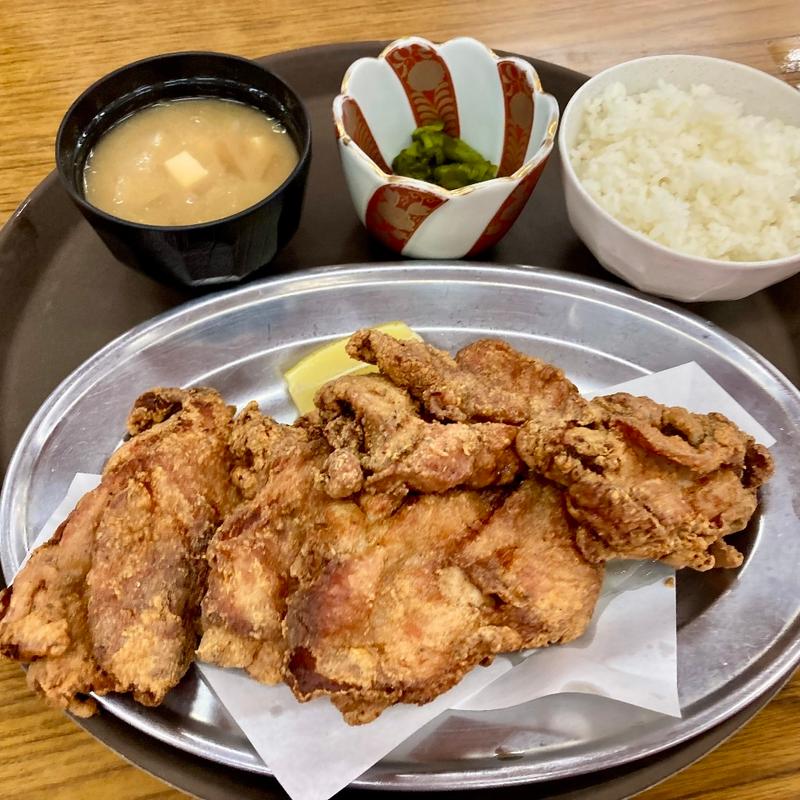 から揚げ定食(東照温泉 旅籠福田屋)