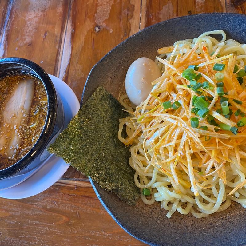 味玉つけ麺(しゃかりきらーめん 川口店)