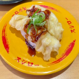 フカの天ぷらガーリックソース(スシロー 八千代高津店)