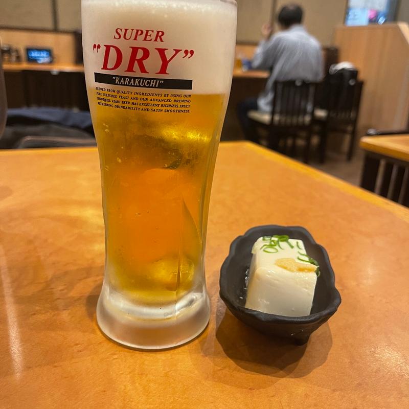 生ビール(しんぱち食堂プリンセス通り店)