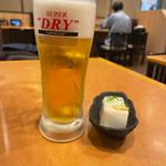 生ビール(しんぱち食堂プリンセス通り店)