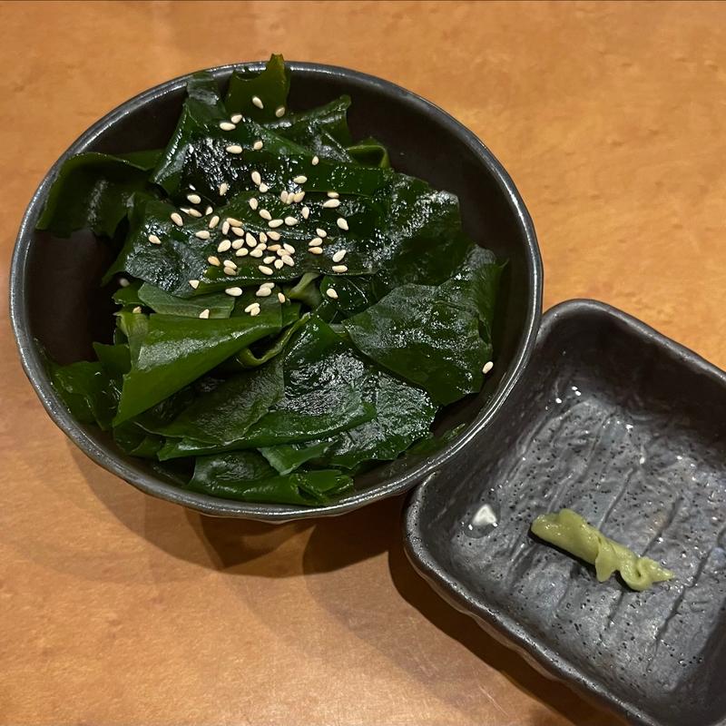 わかめ（わさび醤油）(しんぱち食堂プリンセス通り店)