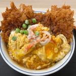 天津飯チキンカツ丼(かつや 大阪枚方店)