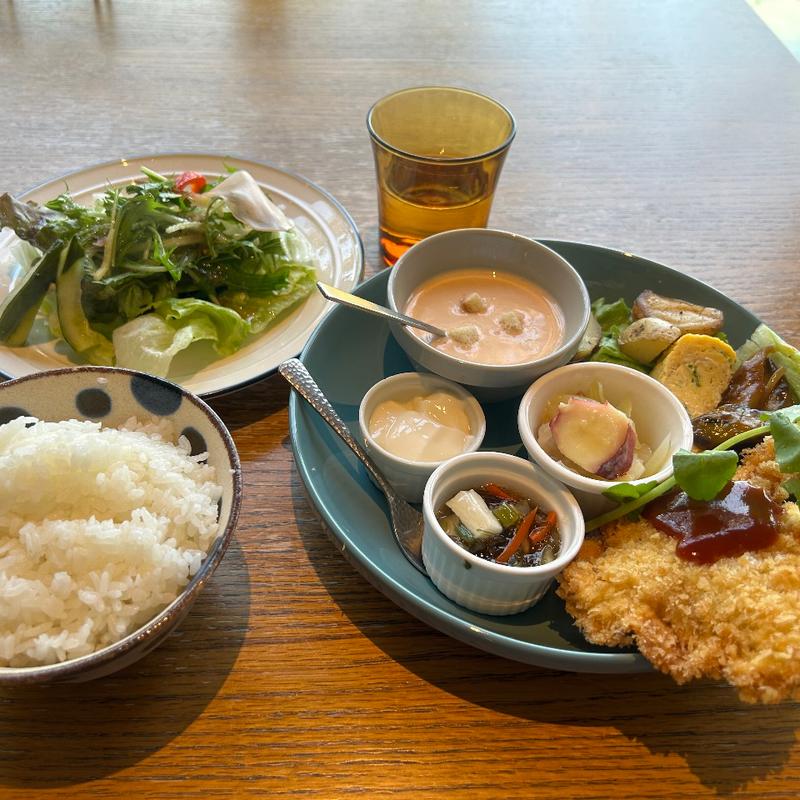 おまかせごはん＆デザートプレート(やまぼうし )