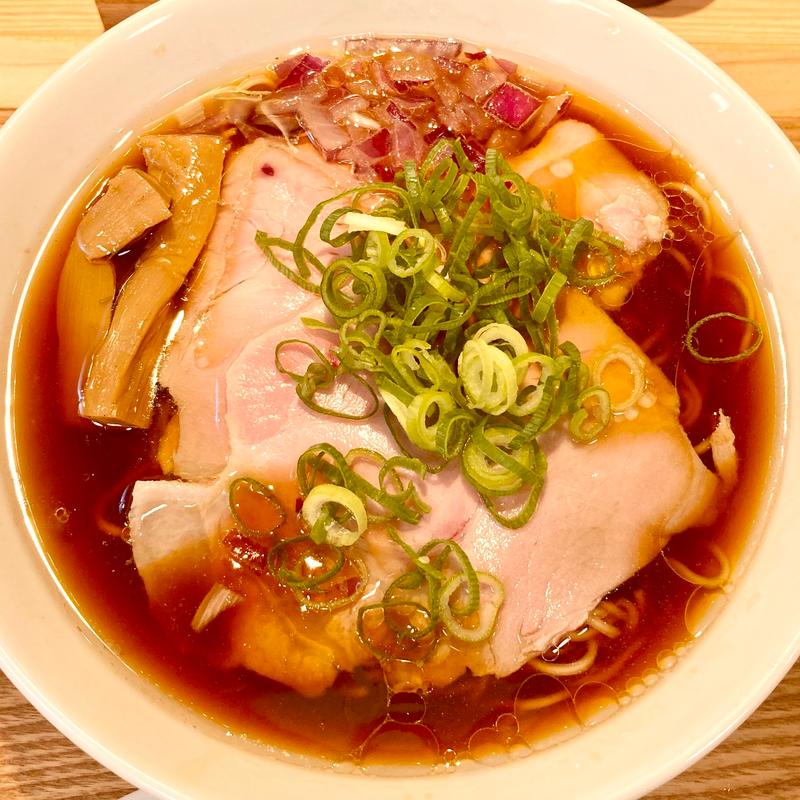 熟成醤油生姜中華そば(中華そば 雷杏 -RYAN- （ライアン）)