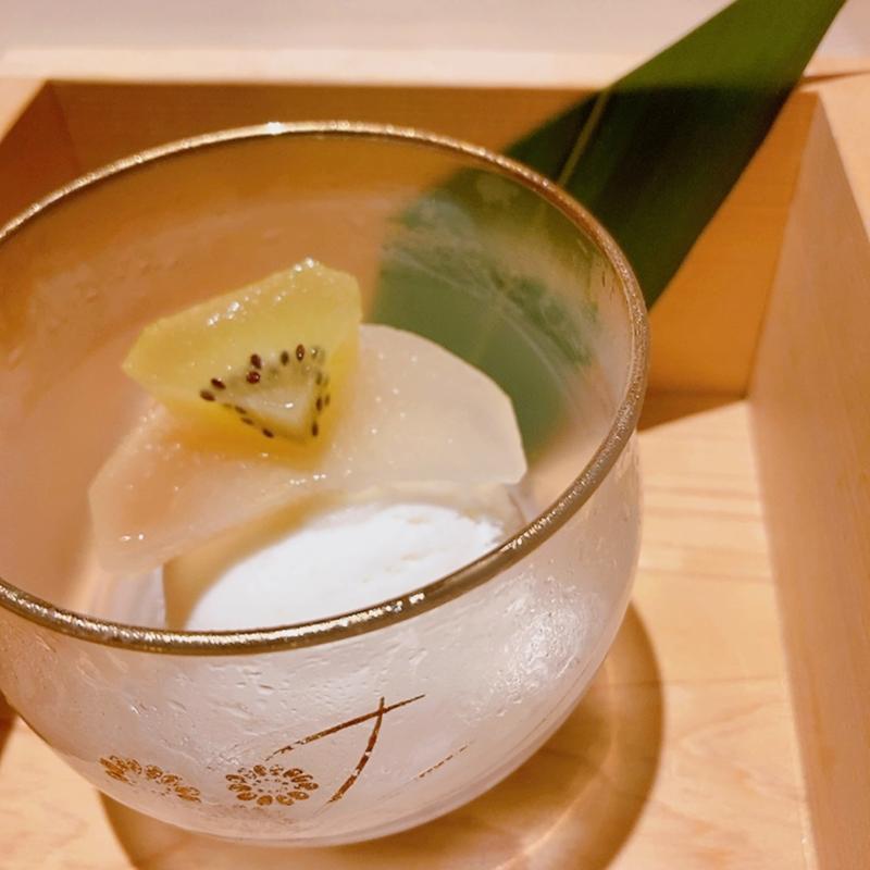 酒粕ジェラート（弥山コース）(大衆牛肉割烹 初代醸造)