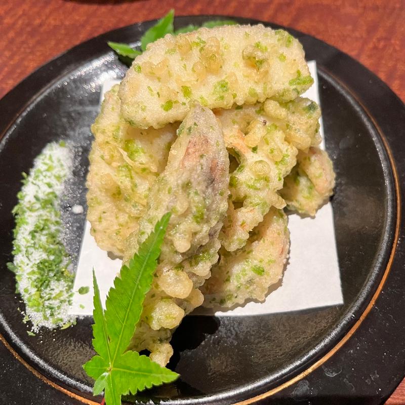 蓮根磯辺揚げ(御膳屋 菴離)
