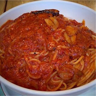 トマトとニンニクのスパゲティ(イタリア料理 カプリチョーザ イオン鈴鹿ベルシティ店 )