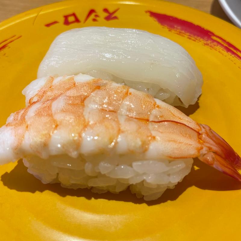 えび・いか(スシロー 名古屋新栄店)