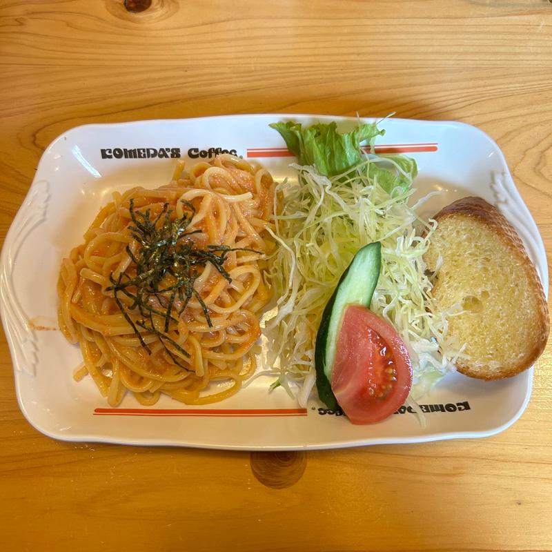 「つぶつぶなめらか」めんたいクリーム(コメダ珈琲店 香川三豊店)