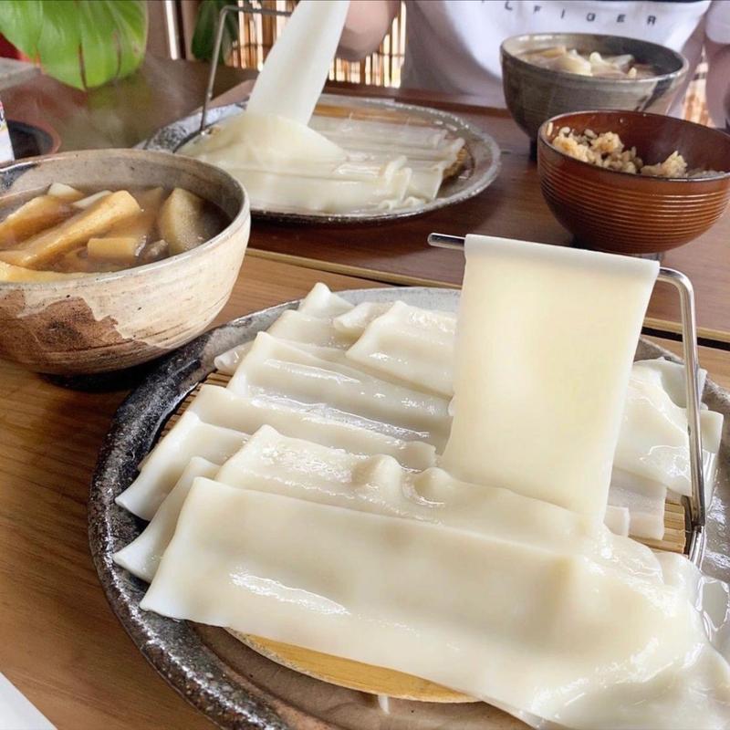 ひも川うどん(開運うどん 川また)