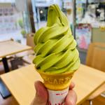 抹茶ソフトクリーム(お茶の尾川園 )