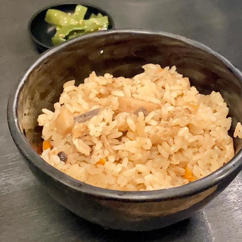 かやくご飯(うどん道場 本店)