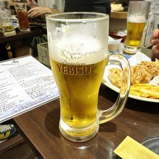 生ビール 中生(目黒のさんま 菜の花 茶屋坂本店)