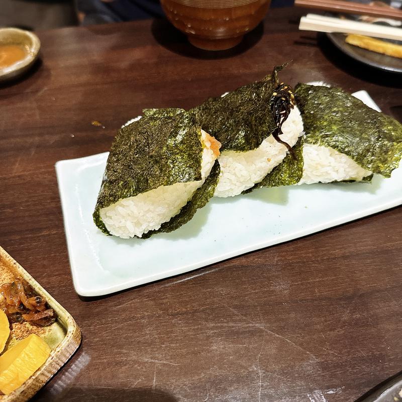 おにぎり(目黒のさんま 菜の花 茶屋坂本店)