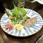 新さんま刺し(目黒のさんま 菜の花 茶屋坂本店)