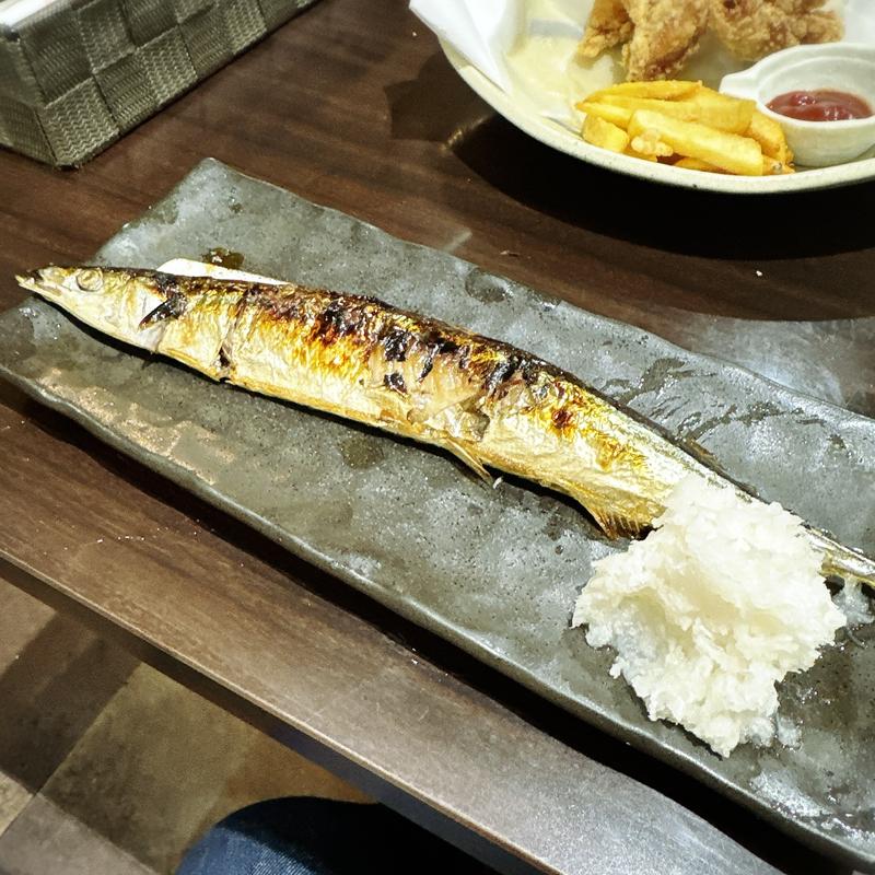 目黒のさんま塩焼き(目黒のさんま 菜の花 茶屋坂本店)