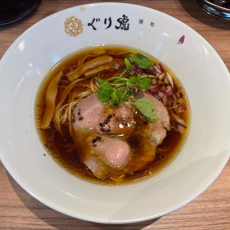 黒トリュフ香る醤油そば(麺処　ぐり虎　名古屋栄店)